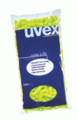 2112003_Uvex x-fit, lime színű, utántöltő, adagolóhoz (SNR 37dB) U2112.003-as füldugó