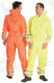 GAN7039_Fluo overall, kapucnis, vízhatlan, lélegző 150g/m²-399-es, kezeslábas