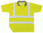 S177 HI-VIS COMFORT TENISZPÓLÓ , Jólláthatósági