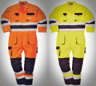 TX55_Texo Hi-Vis overál TX55 , kezeslábas, Jólláthatósági 
