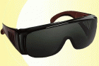 60403_Lux optical Visilux 3 munkavédelmi füstszínű védőszemüveg, víztiszta