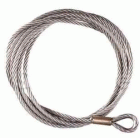 AC850-10_10 m-es sodort acélkábel, mindkét végén gyűrűkkel visszafonva, 8 mm átmérő AC8-10-es