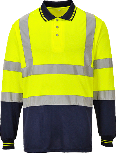 S279-s Portwest, Kéttónusú hosszú ujjú póló