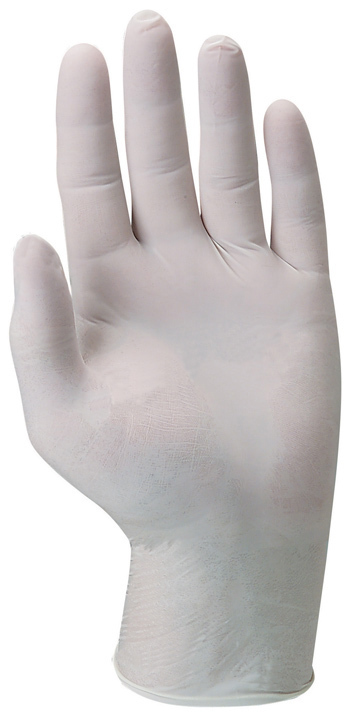 5816B S_Latex púder nélküli vizsgálókesztyű/100 db s zöld doboz 