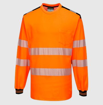 PW3 Hi-Vis hosszú ujjú póló-T185