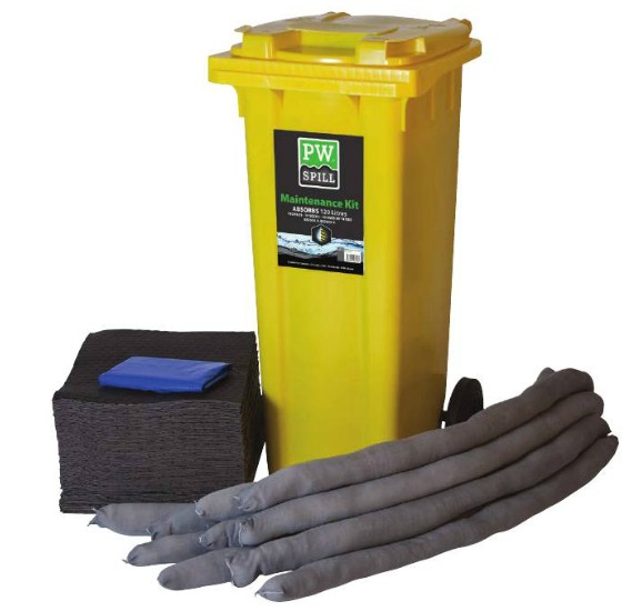 SM33_PW Spill 120 Liter Ipari gyorsbeavatkozó készlet 