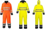 S775-s Portwest, Bizflame Rain Hi-Vis antisztatikus FR overál, Jólláthatósági