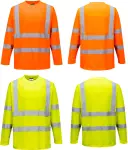 S178 - Hi-Vis hosszú ujjú póló