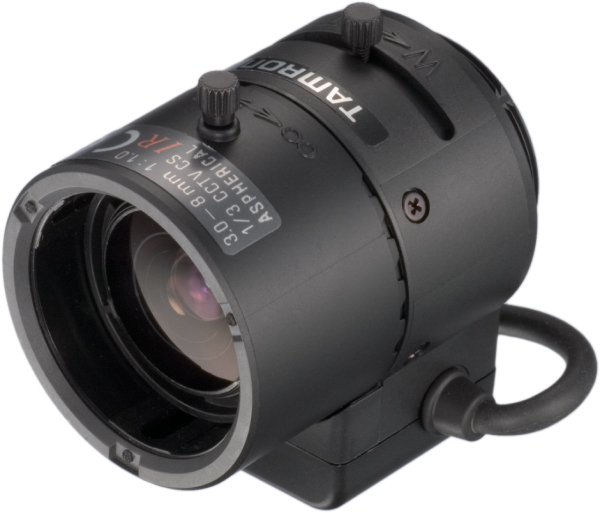 Tamron 3.0-8mm optika