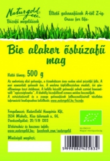 Bio alakor ősbúzafű mag 500g (Naturgold Kft.)