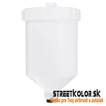 Műanyag tégely 250 ml, Auarita, belső menet