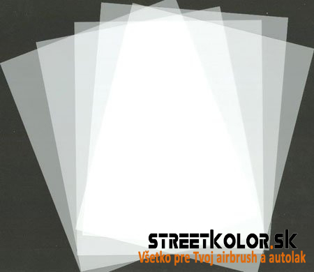 MYLAR fólia A4 formátum: 210 x 297mm, Vastagság: 125 mikron