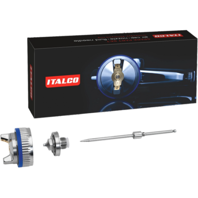 Póttű, szórófej és pillangó az Italco H-951 1,0mm pisztolyhoz