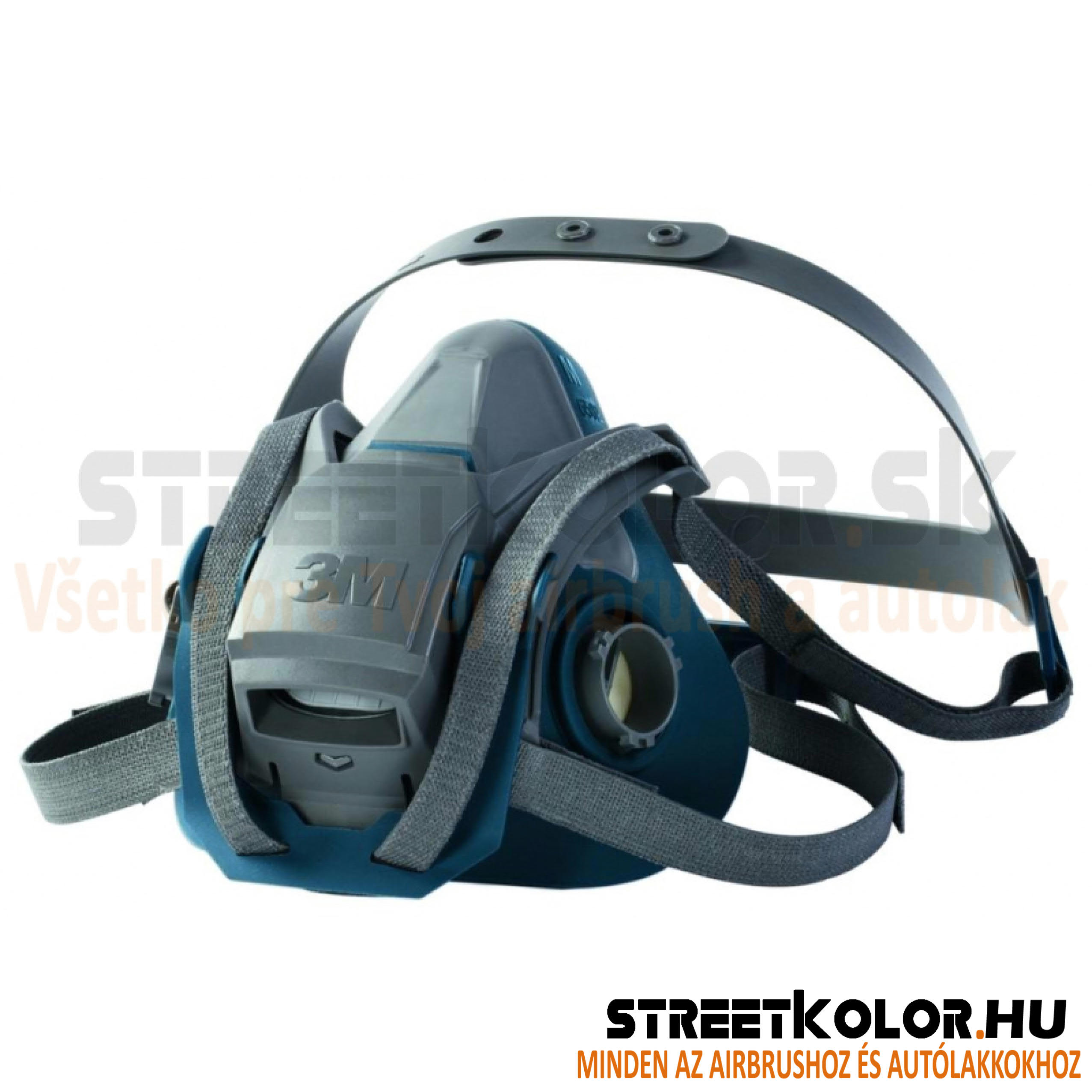3M™ félálarc 6503QL Gyorskioldó rendszer