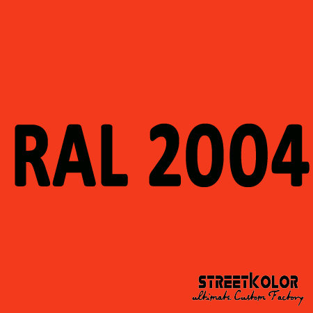 RAL 2004 Akril autófesték fényes vagy matt 1 liter + fixáló + hígító