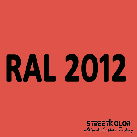 RAL 2012 Akril autófesték fényes vagy matt 1 liter + fixáló + hígító