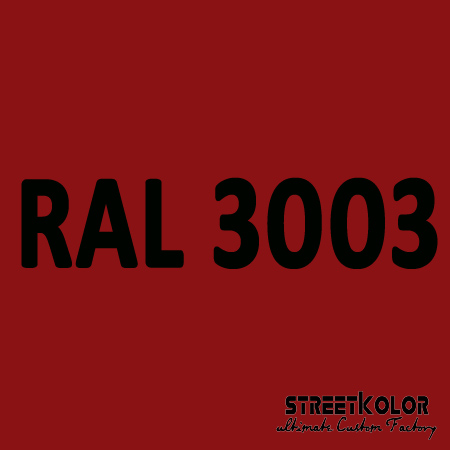 RAL 3003 Akril autófesték fényes vagy matt 1 liter + fixáló + hígító