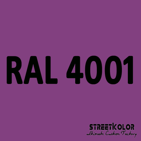 RAL 4001 Akril autófesték fényes vagy matt 1 liter + fixáló + hígító