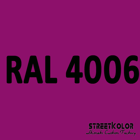 RAL 4006 Akril autófesték fényes vagy matt 1 liter + fixáló + hígító