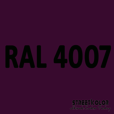 RAL 4007 Akril autófesték fényes vagy matt 1 liter + fixáló + hígító
