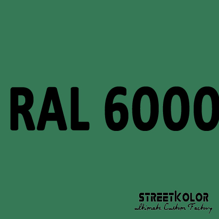 RAL 6000 Akril autófesték fényes vagy matt 1 liter + fixáló + hígító