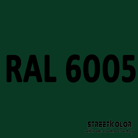 RAL 6005 Akril autófesték fényes vagy matt 1 liter + fixáló + hígító