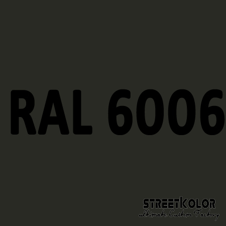 RAL 6006 Akril autófesték fényes vagy matt 1 liter + fixáló + hígító