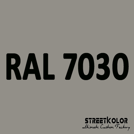 RAL 7030 Akril autófesték fényes vagy matt 1 liter + fixáló + hígító