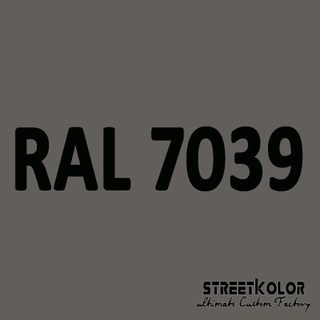 RAL 7039 Akril autófesték fényes vagy matt 1 liter + fixáló + hígító