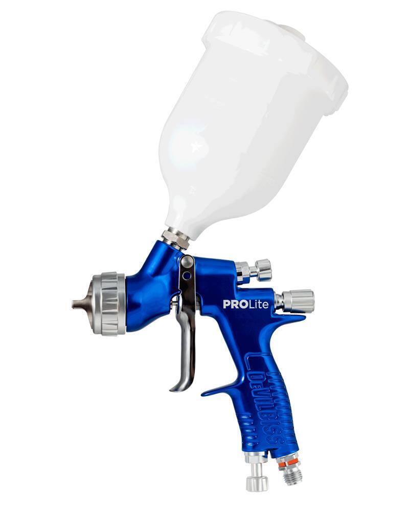 DeVilbiss PROLITE TE20 1,3mm, metálfestékhez és lakkhoz, 2024 Modell, Tartály 600ml