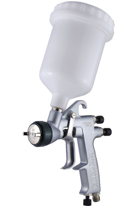 Sagola Classic PRO 2,0mm szórópisztoly ipari festékekhez, HS töltőanyaghoz, permetező-gitthez