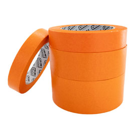 Maszkolószalag COLAD ORANGE: 25 mm x 50 m, UV álló, hőmérsékletálló 100°C