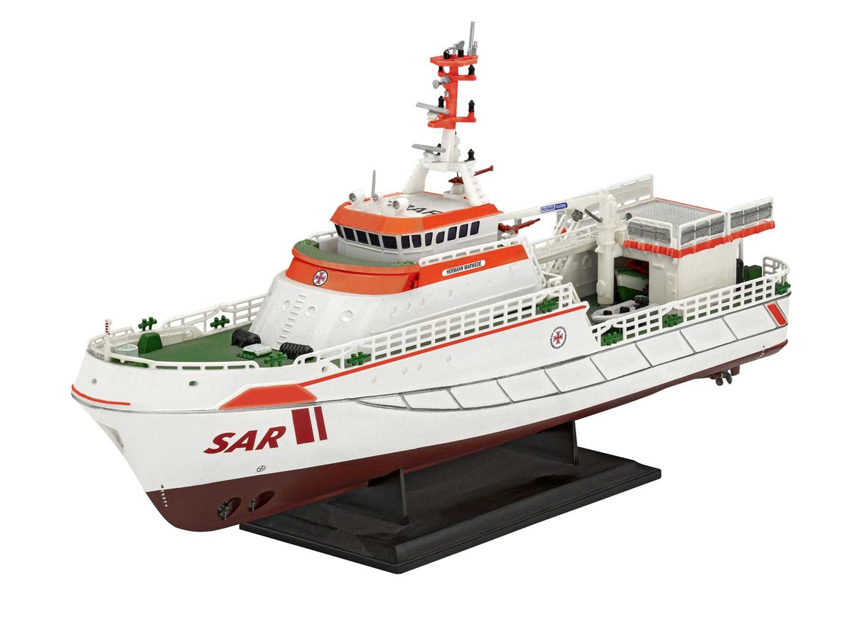 Revell HMS Duke of York Modellező készlet hajó 1:1200, 45 darab + festékek + ragasztó + ecset