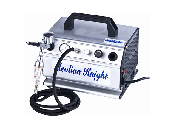 Airbrush szett: AS179 kompresszor és HS-30 airbrush pisztoly + mini filter + cső
