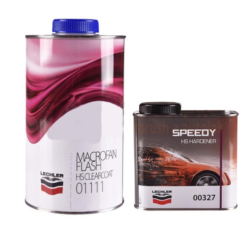 Lechler Macrofan Flash 01111 gyorsfényes lakk, 1L + 0,5L edző + hígító