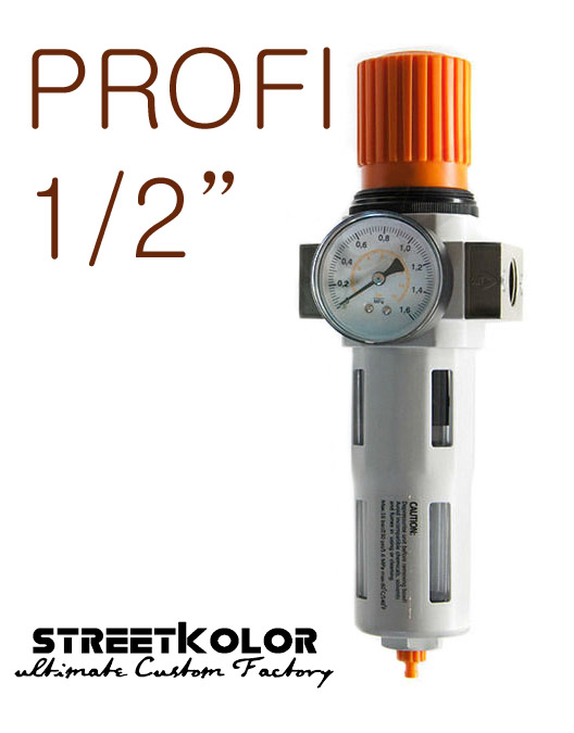 Nyomásszabályzó szűrővel belső menet:1/2", YQFR4000-04