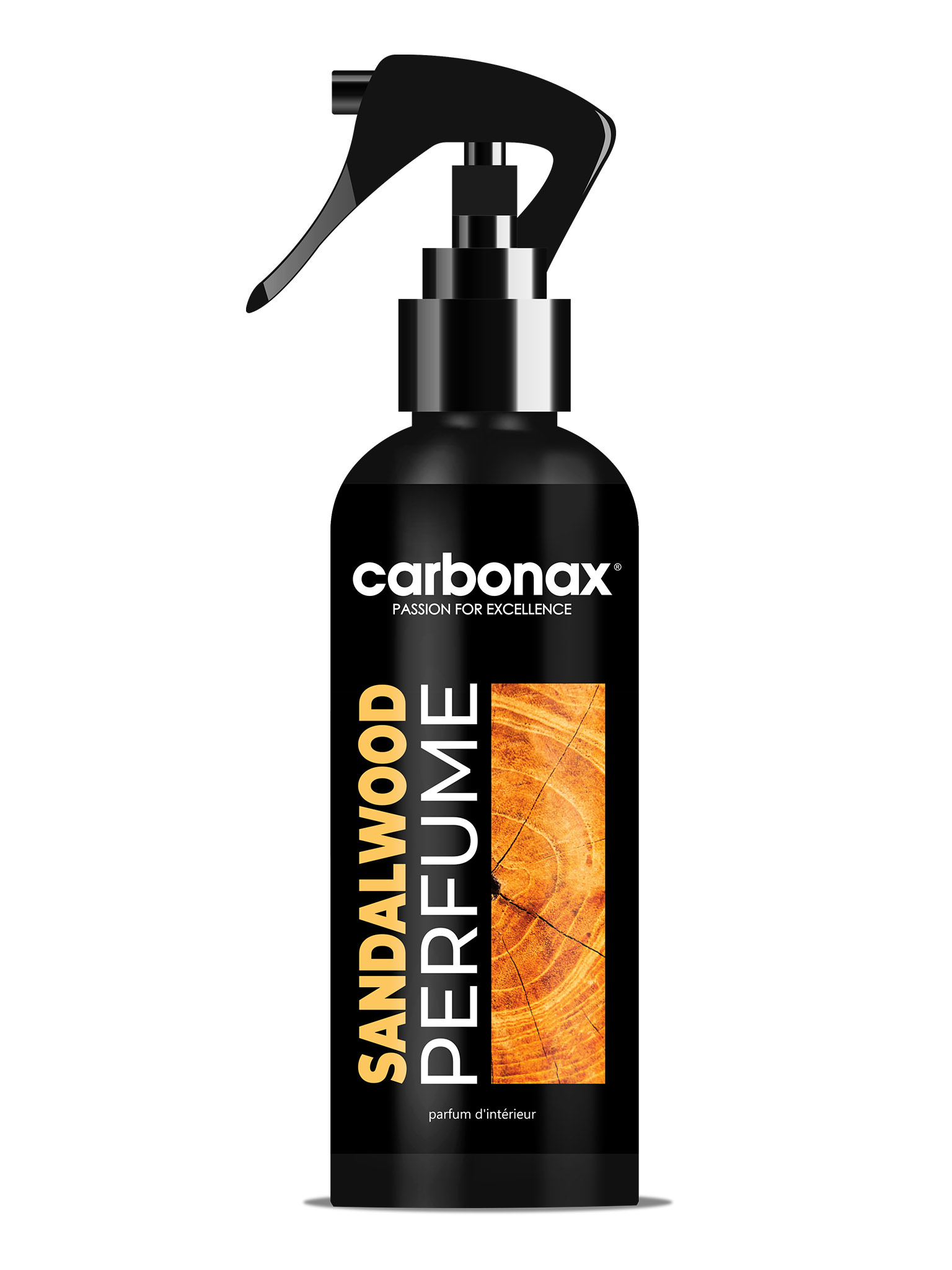 CARBONAX® Erősen koncentrált autóparfüm SZANTÁLFA illattal, 150ml