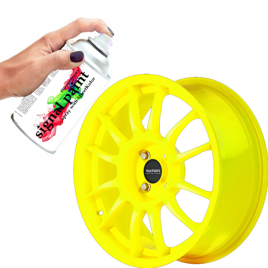 RAL1026 Fluoreszkáló jelzőfesték sprayben 400 ml