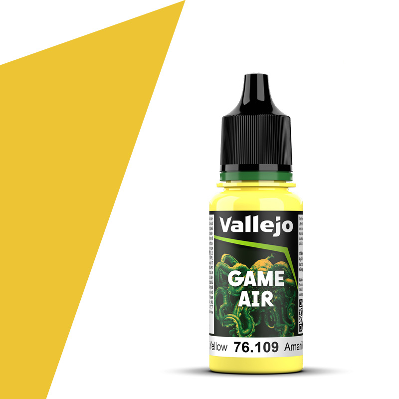VALLEJO GAME AIR 76.109 SÁRGA akril airbrush festék 18 ml