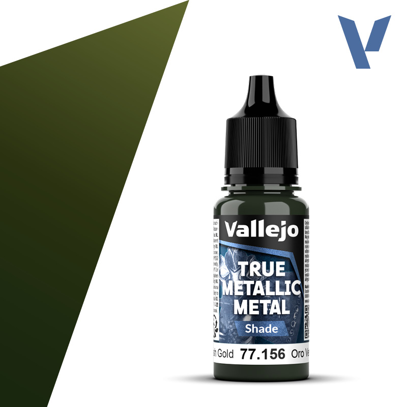 VALLEJO TRUE METALLIC 77.156 Zöldmetál akril airbrush festék 18 ml