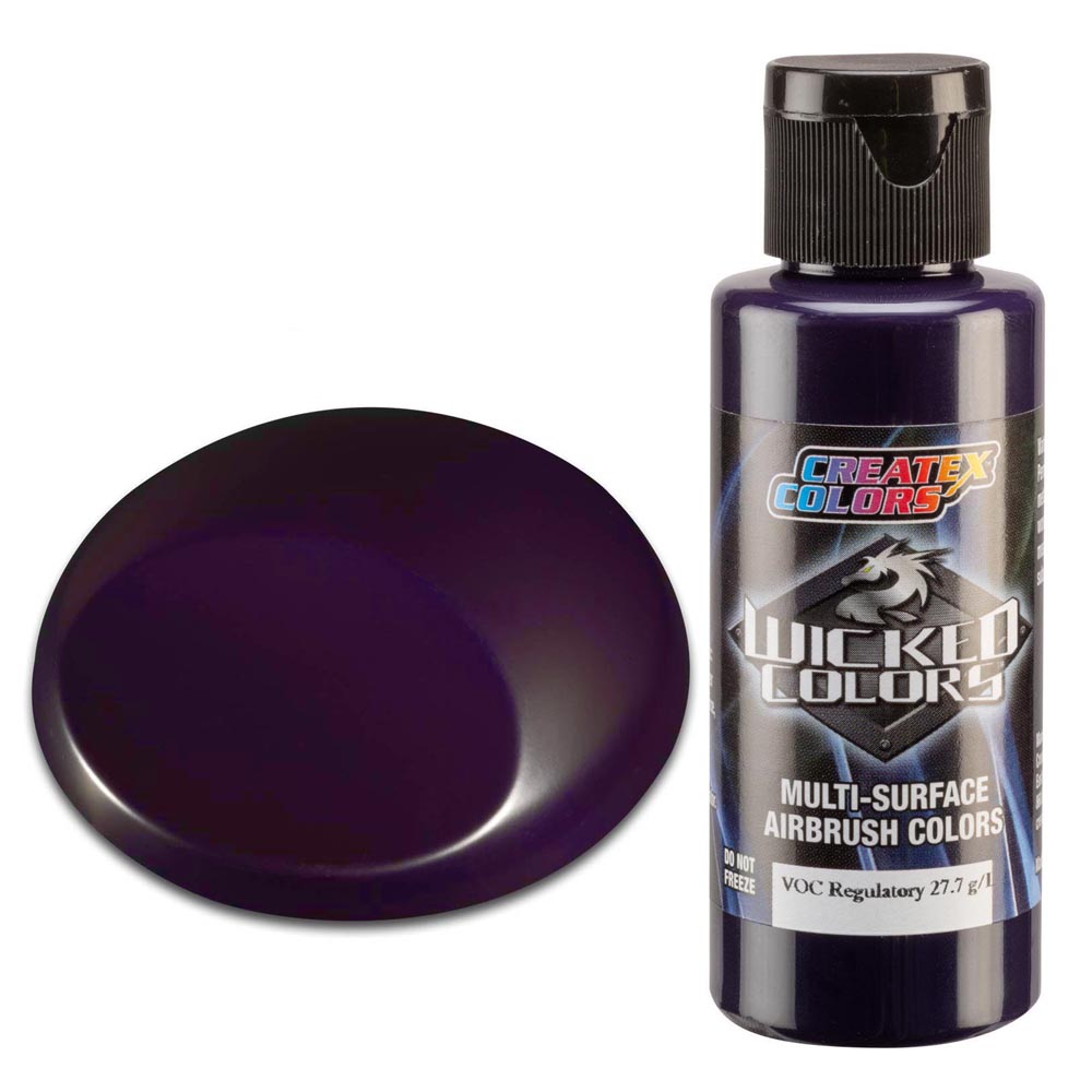 Wicked W088 sötétlila fedő airbrush festék 60ml