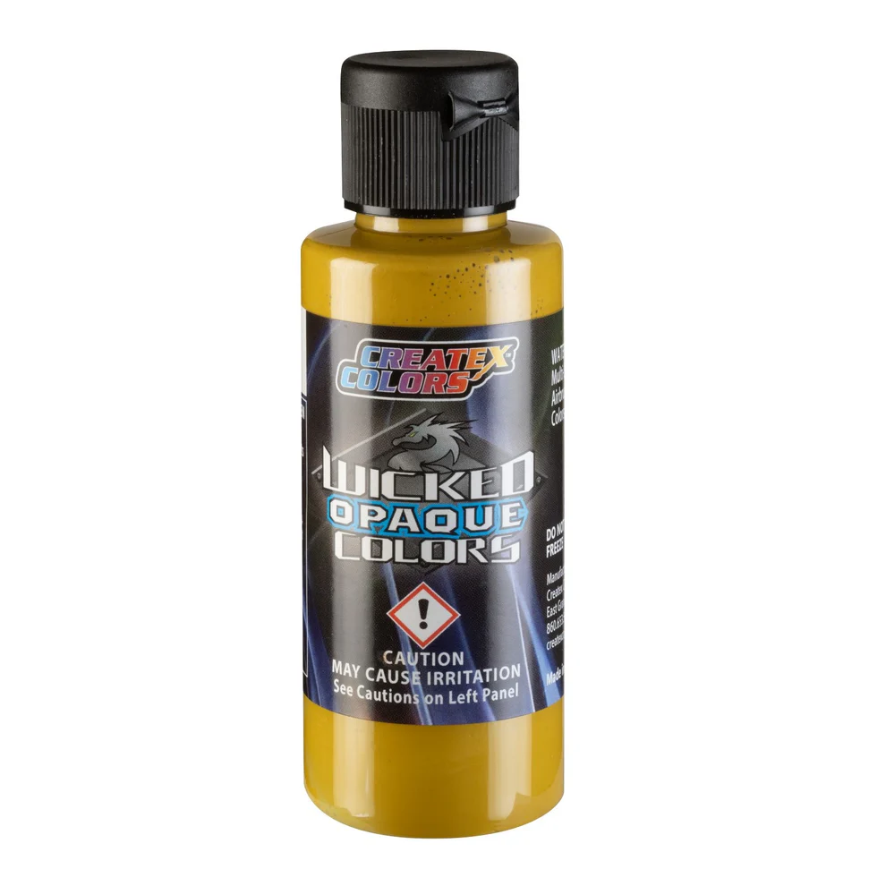 Wicked W095 Raw Sienna sárga fedő airbrush festék 60ml