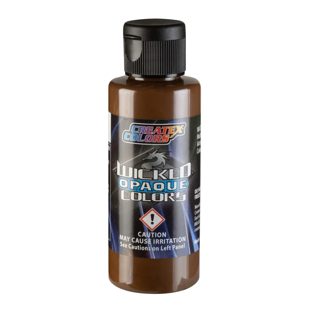 Wicked W096 Burnt Umber barna fedő airbrush festék 60ml