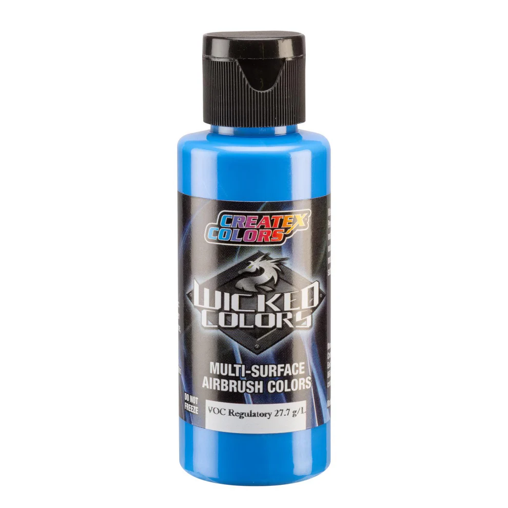 Wicked Pearl Kék gyöngyház airbrush festék CreateX W381 60 ml – Pearl Brite Blue