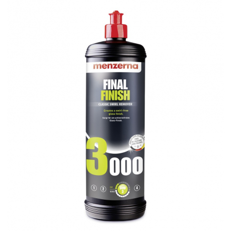 Menzerna 3000 Final finish, végső polirozó paszta 1000ml