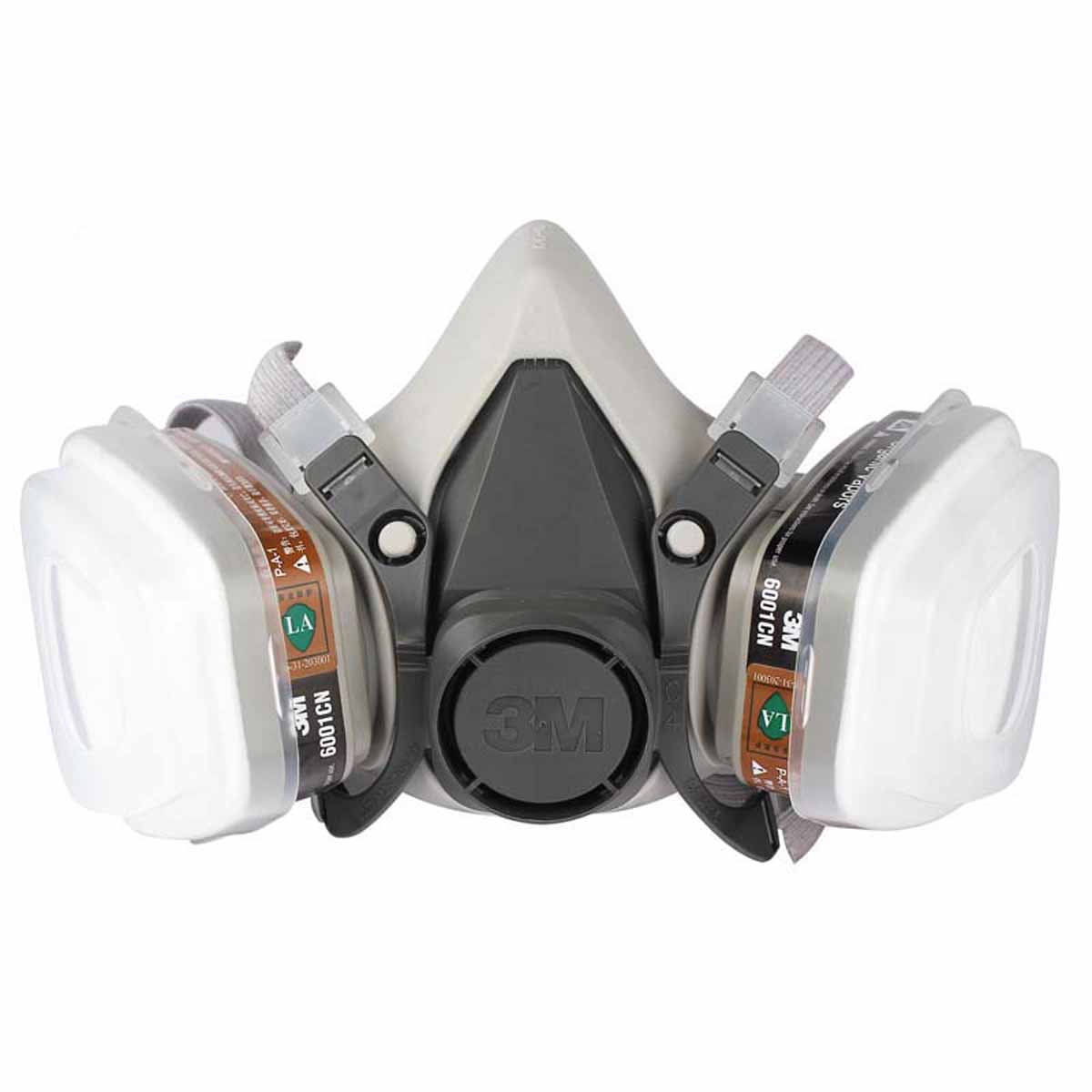 3M™ 6200 Félálarc, 6055 A2 szűrő, 5911 előszűrő, 501 előszűrő tartó