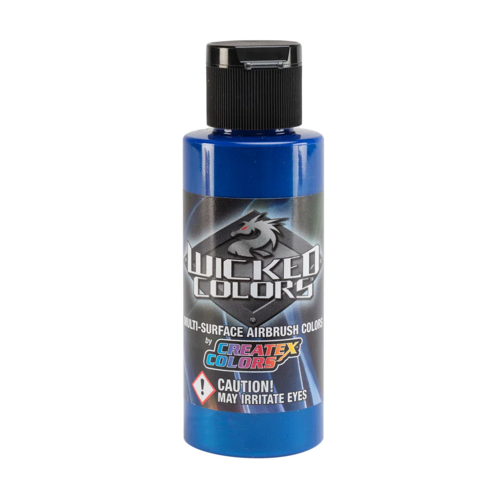 Wicked Pearl Kék gyöngyház airbrush festék CreateX W304 60 ml – Pearl Blue