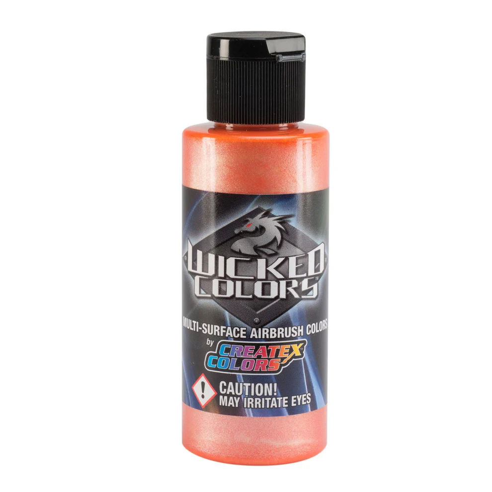 Wicked Pearl Narancs gyöngyház airbrush festék CreateX W306 60 ml – Pearl Orange