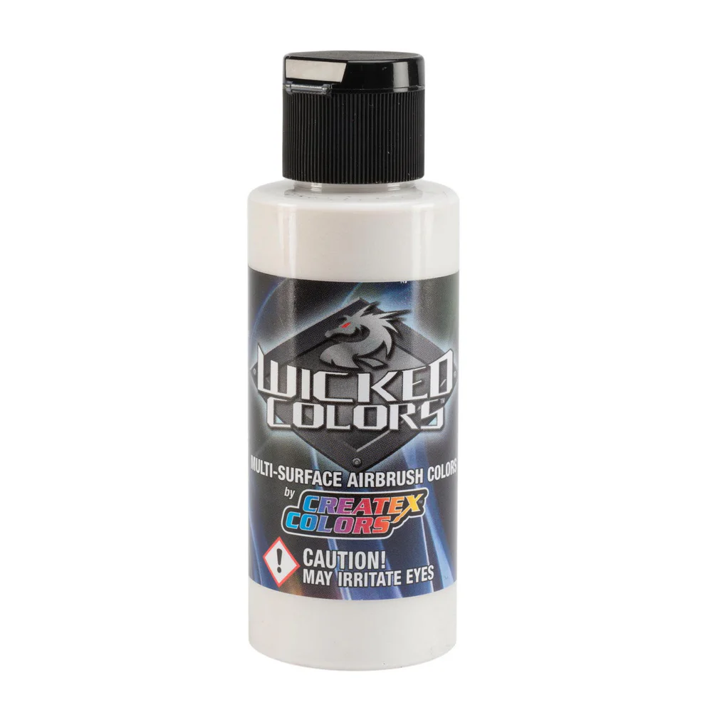 Wicked Pearl Fehér gyöngyház airbrush festék CreateX W301 60 ml – Pearl White