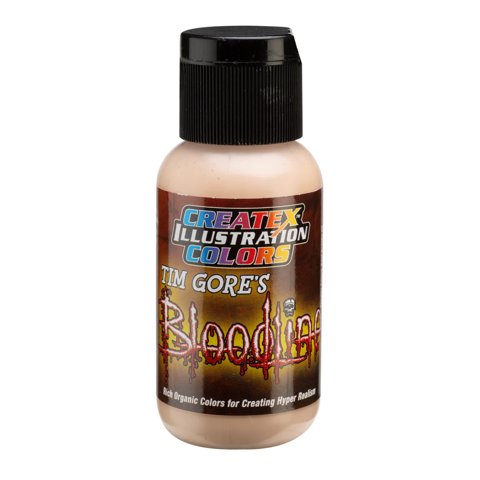 Illusztrációs Bézs airbrush festék CreateX 30 ml – Illustration Natural 5026 Lifeline